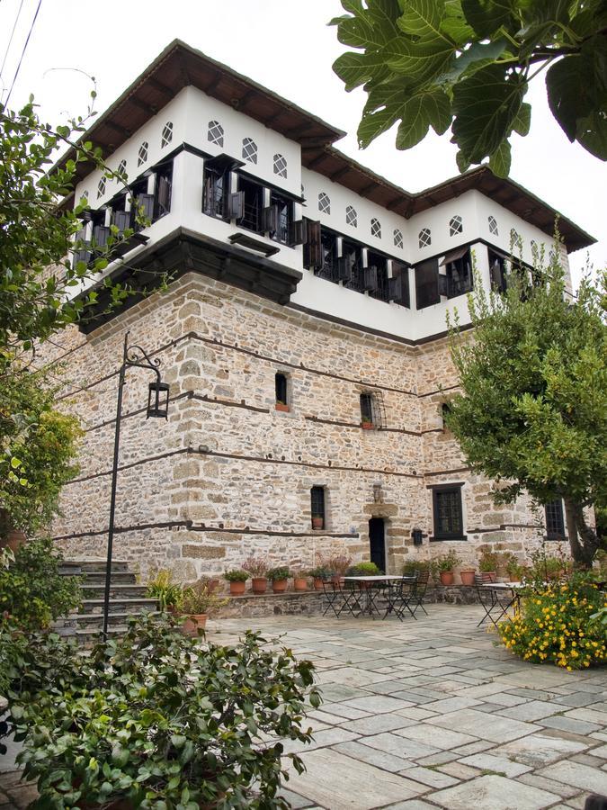 Mansion Karagiannopoulou Hotel Vyzitsa Exterior photo